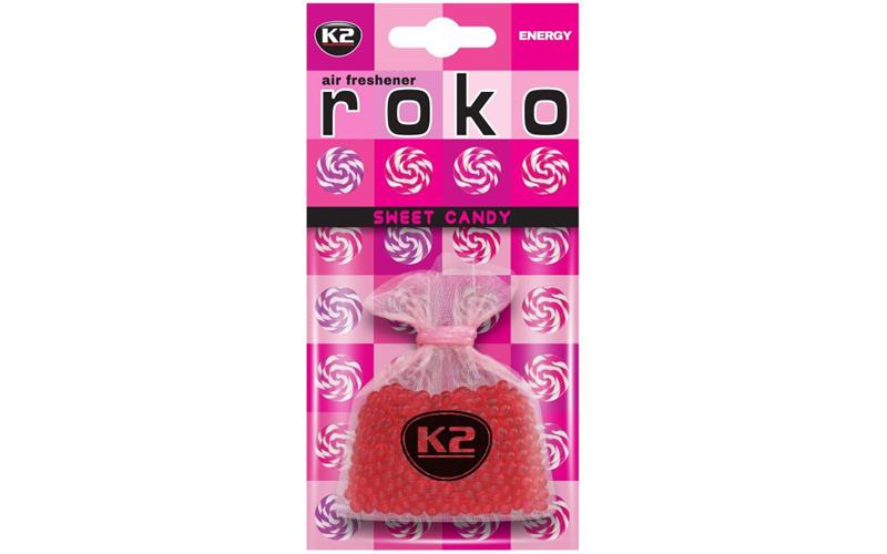 K2 Roko Sweet Candy Parfum de Voiture (Sachet)