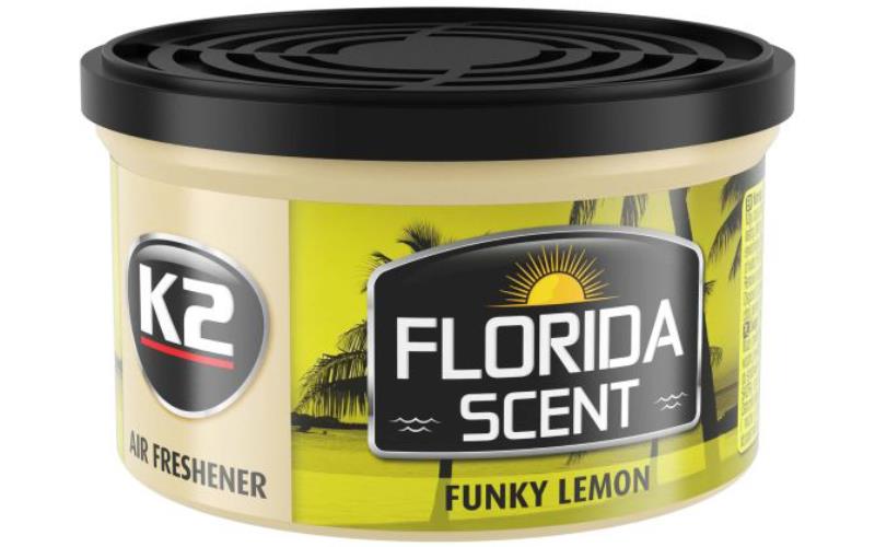 K2 Florida Scent Funky Lemon Parfum de Voiture (Boîte)