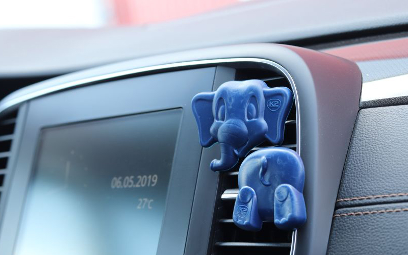 K2 Arlo Brand New Car Parfum de Voiture Pour Grille de Ventilation (Éléphant)