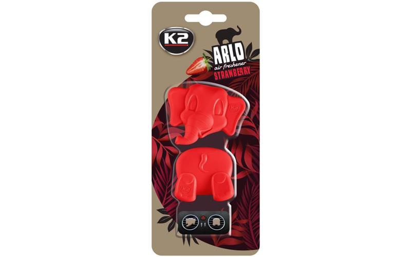 K2 Arlo Fraise Parfum de Voiture Pour Grille de Ventilation (Éléphant)