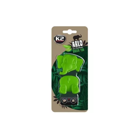 K2 Arlo Green Tea АВТОАРОМАТИЗАТОР ДЛЯ ВОЗДУХОВОДА (СЛОНИК)