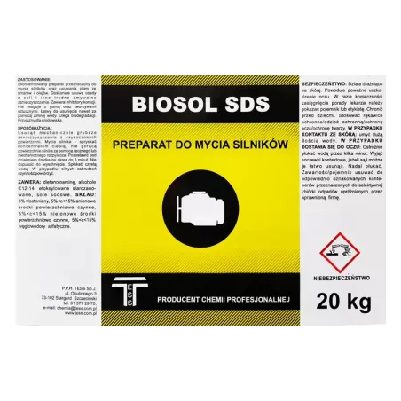 Tess Biosol SDS Engine Cleaner Concentrate 20kg