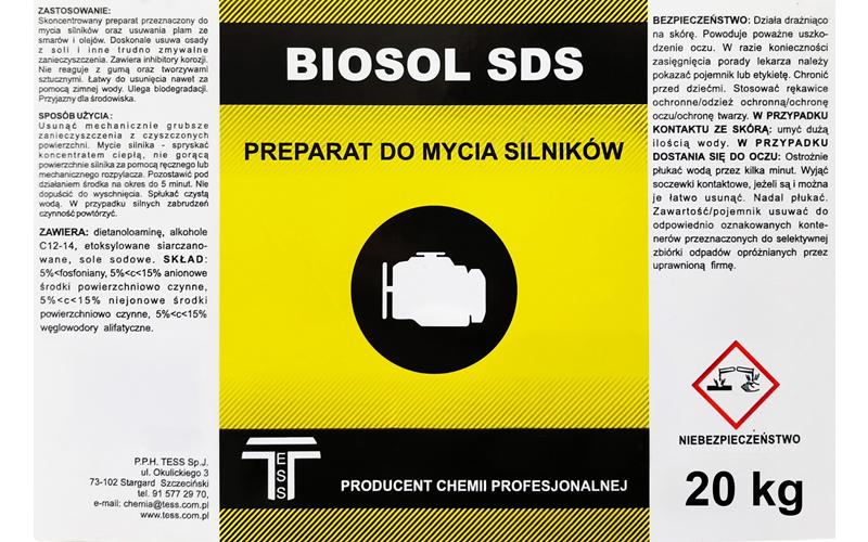 Tess Biosol SDS Engine Cleaner Concentrate 20kg