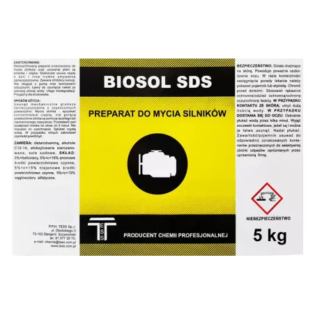 Tess Biosol SDS Nettoyant Moteur Concentré 5kg