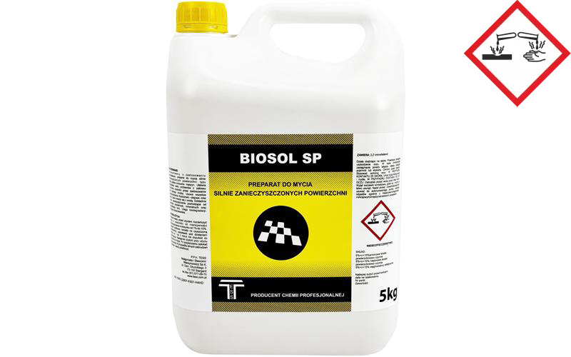 Tess Biosol Sp Limpiador Industrial para Superficies Muy Sucias 5kg