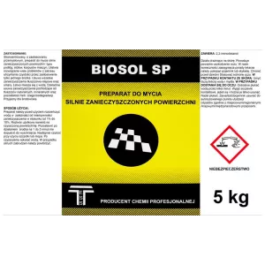 Tess Biosol Sp Industrial Cleaner For Heavily Soiled Surfaces 5kg
