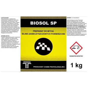 Tess Biosol Sp Industrial Cleaner For Heavily Soiled Surfaces 1kg