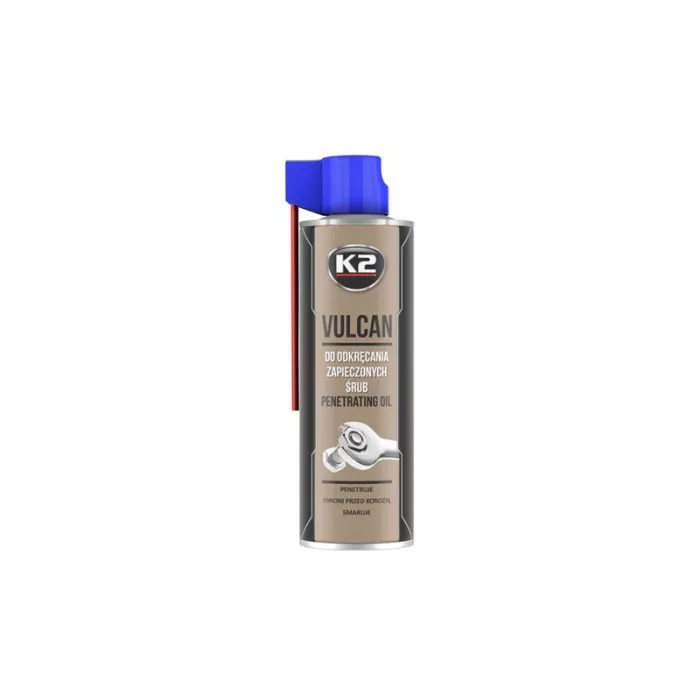 K2 Vulcan Penetrante para Tornillos con Mos2 500ml