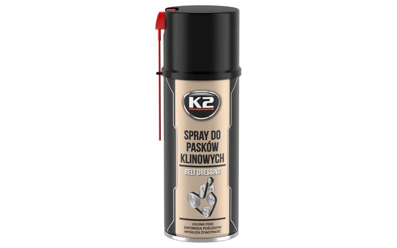 K2 Spray Pour Courroies Trapézoïdales 400ml