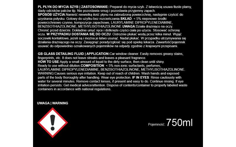 Tess Glass Detailing Fluid Glasreiniger 750ml