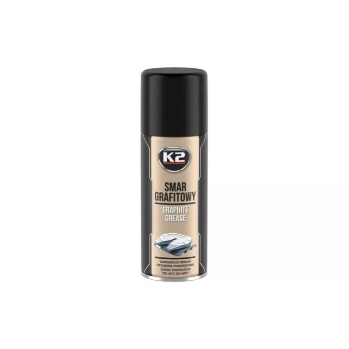 K2 Graphite Grease For Heavy Duty Surface Maintenance 400ml