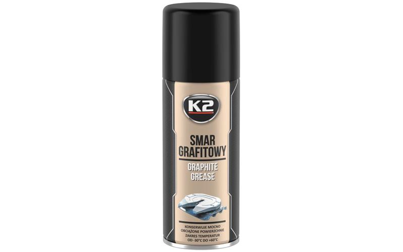 K2 Graphite Grease For Heavy Duty Surface Maintenance 400ml
