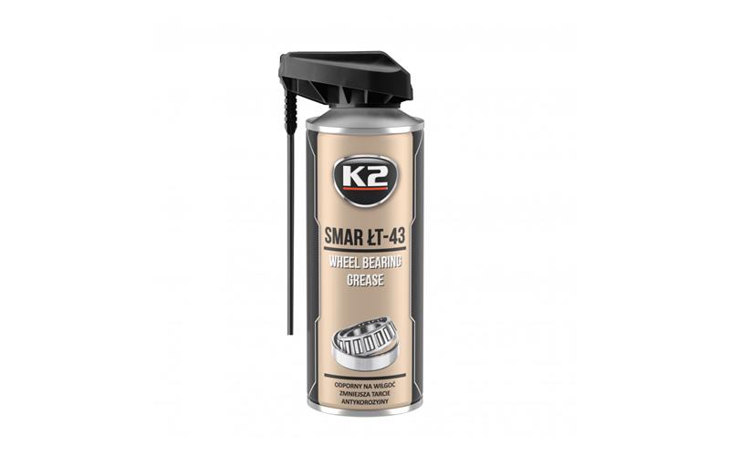 K2 Lithium Grease łt-43 Dp For Rolling And Sliding Bearings 400ml (Spray)