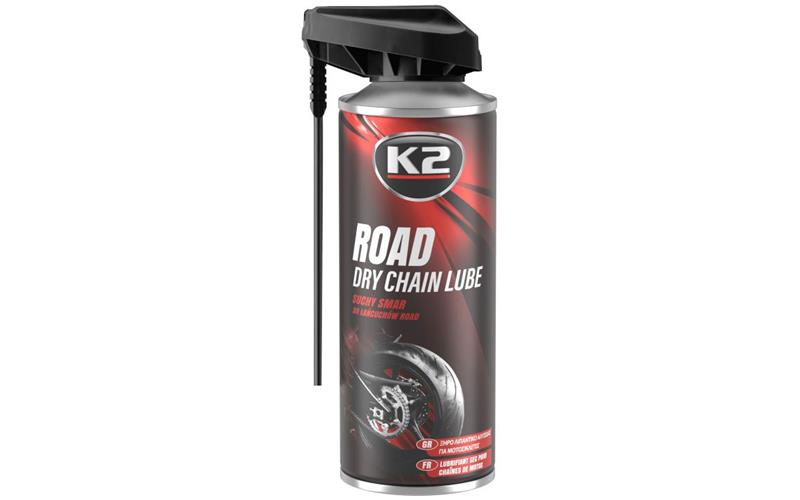 K2 Road Lubrifiant Sec Pour Chaînes 400ml