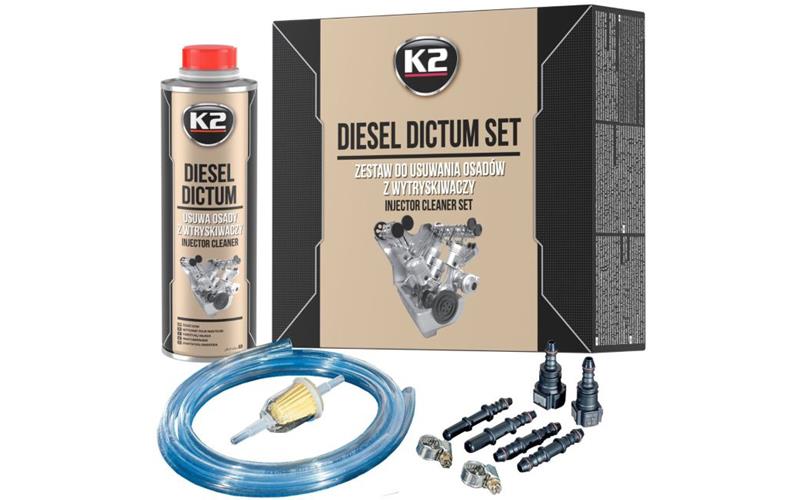 K2 Diesel Dictum Injector Cleaning Kit 500ml