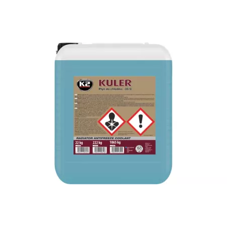 K2 Kuler Liquide de Refroidissement -35°C 20L G11 Hoat