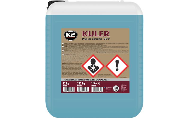 K2 Kuler Liquide de Refroidissement -35°C 20L G11 Hoat