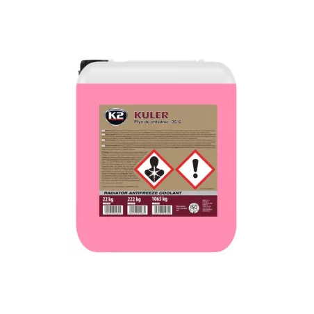 K2 Kuler Coolant Concentrate 20kg Hoat (Pink)