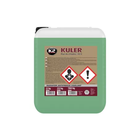 K2 Kuler Coolant -35°C 22kg Hoat (Green)