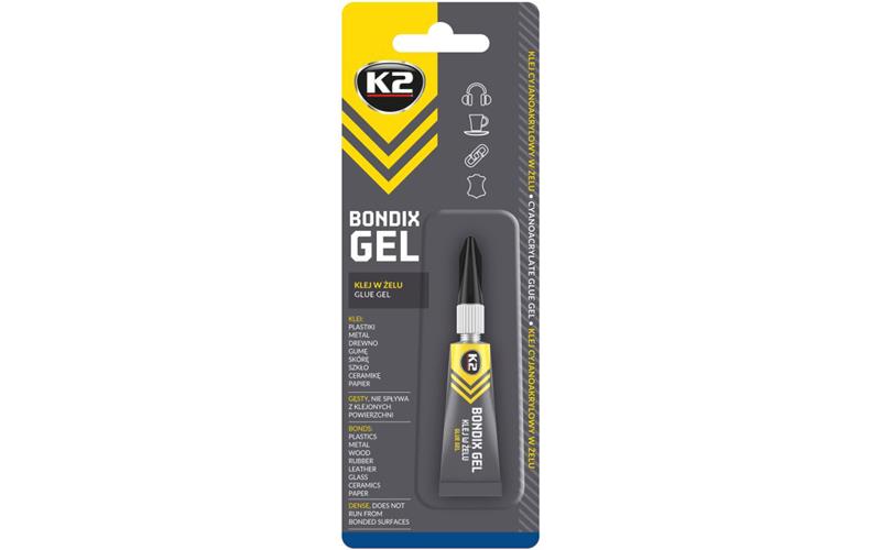 K2 Bondix Colle Instantanée En Gel 3g