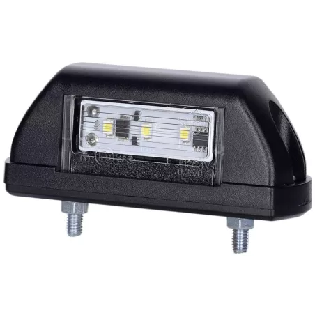 ФОНАРЬ ПОДСВЕТКИ ЗАДНЕГО НОМЕРА, МАЛЕНЬКИЙ (LED) БЕЛЫЙ 12 / 24V УНИВЕРСАЛЬНАЯ