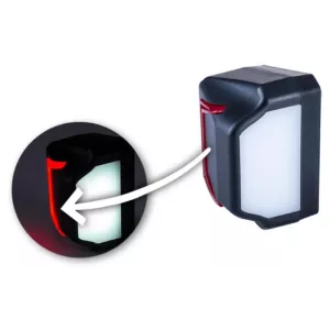 Kennzeichenbeleuchtung Mit Positionslicht (Neon) (LED) Weiß - Rot 12 / 24V Universal