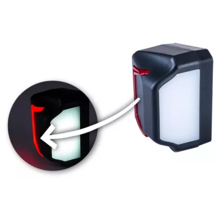 Kennzeichenbeleuchtung Mit Positionslicht (Neon) (LED) Weiß - Rot 12 / 24V Universal