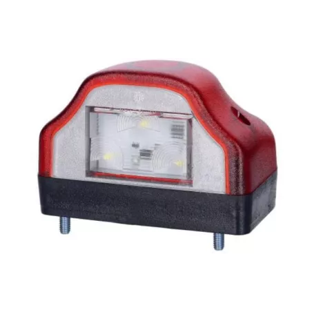 ФОНАРЬ ПОДСВЕТКИ ЗАДНЕГО НОМЕРА, МАЛЕНЬКИЙ (LED) БЕЛЫЙ 12 / 24V УНИВЕРСАЛЬНАЯ