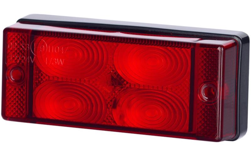Brake Lamp (LED) Red 12 / 24V Universal