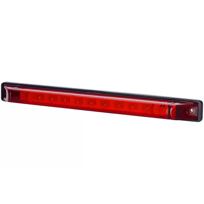 Luz de Freno Larga (LED) Roja 12 / 24V Universal
