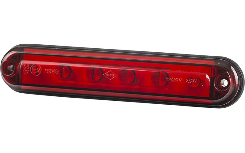 Brake Lamp (LED) Red 12 / 24V Universal