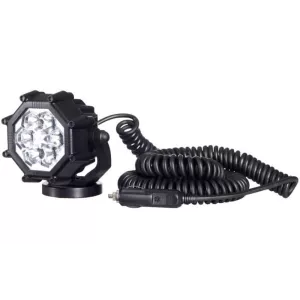 Feu de Travail Avec Fixacion Magéntique Et Fiche Allume-cigare (LED) Blanc 12 / 24V Universel