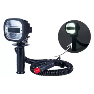 Work Lamp With Handle And Cigarette Lighter Plug (LED) White 12 / 24V Universal