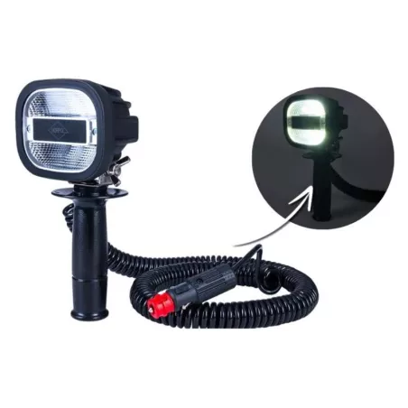 Luz de Trabajo con Imán y Enchufe de Mechero (LED) Blanca 12 / 24V Universal