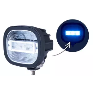 Work Lamp With Warning Light (LED) White 12 / 24V Universal