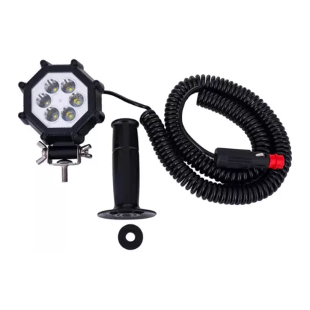 Work Lamp Slim With Handle And Cigarette Lighter Plug (LED) White 12 / 24V Universal