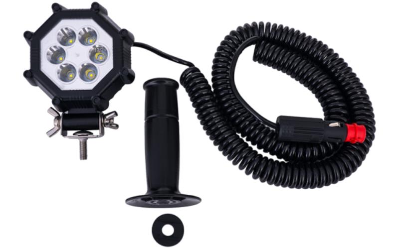 Work Lamp Slim With Handle And Cigarette Lighter Plug (LED) White 12 / 24V Universal