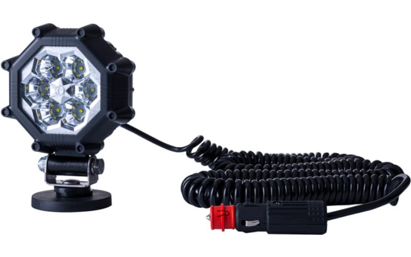 Arbeitsleuchte Slim Mit Magnethalter Und Zigarettenanzünder-Stecker (LED) Weiß 12 / 24V Universal
