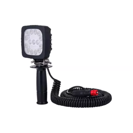 Arbeitsleuchte Mit Halterung Und Zigarettenanzünderstecker (LED) Weiß 12 / 24V Universal