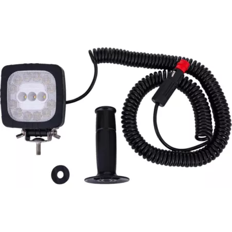Work Lamp With Handle And Cigarette Lighter Plug(LED) White 12 / 24V Universal
