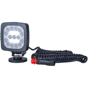 Work Light With Magnetic Assemble Base And Cigarette Lighter Plug (LED) White 12 / 24V Universal