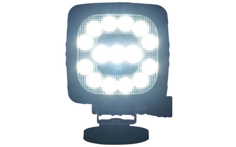 Luz de Trabajo con Imán y Enchufe de Mechero (LED) Blanco 12 / 24V Universal