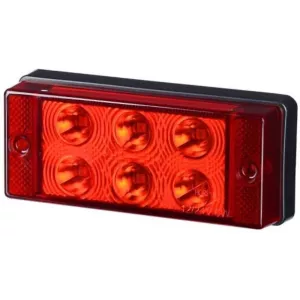 FEU ANTIBROUILLARD (LED) ROUGE 12/24V UNIVERSEL