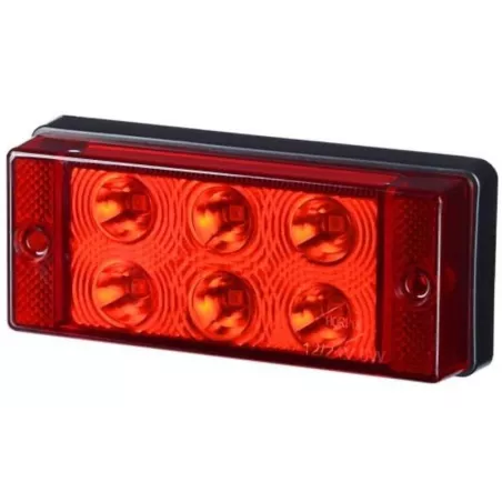 Feu Antibrouillard (LED) Rouge 12 / 24V Universel