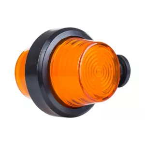 Direction Indicator, Short Arm (Neon) (LED) Orange 12 / 24V Universal