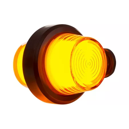 Direction Indicator, Short Arm (Neon) (LED) Orange 12 / 24V Universal