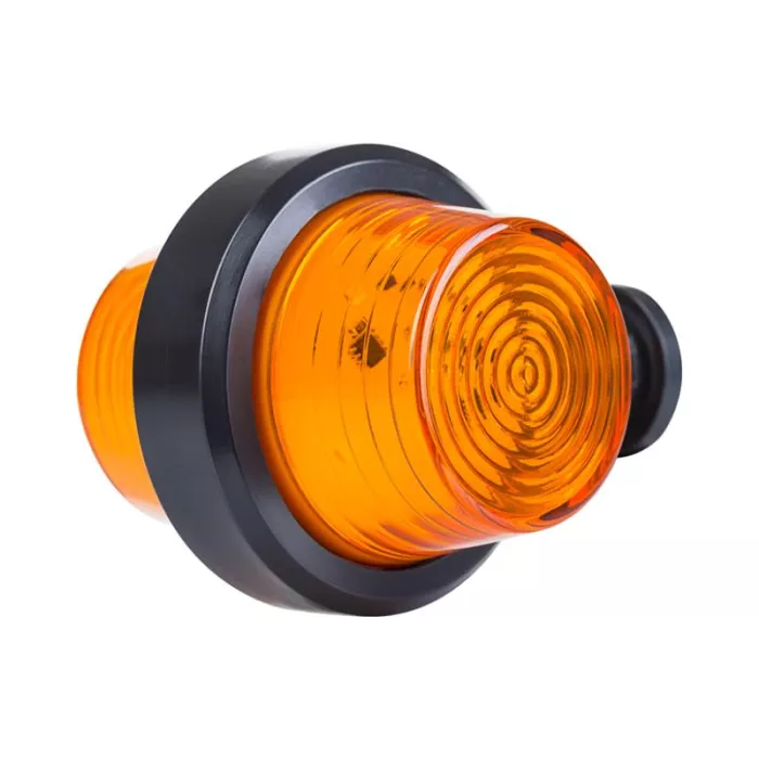 Direction Indicator, Short Arm (LED) Orange 12 / 24V Universal