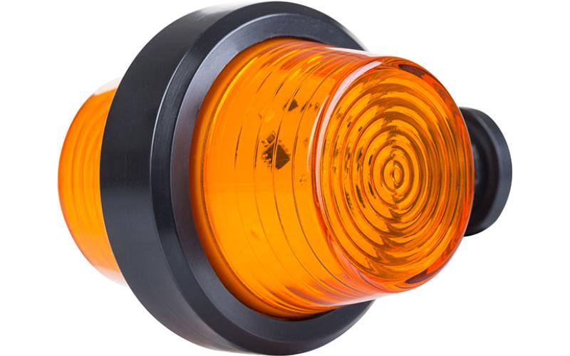 Direction Indicator, Short Arm (LED) Orange 12 / 24V Universal