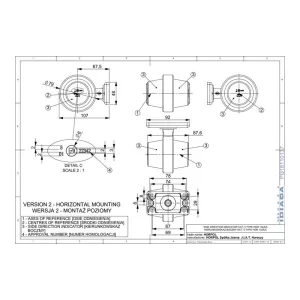 Clignotant (LED) Orange 12 / 24V Universel