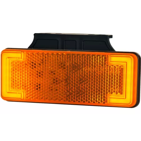 Marker Light With Direction Indicator (LED) Orange 12 / 24V Universal